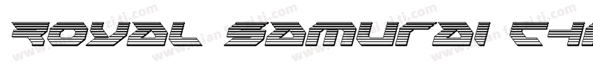 Royal Samurai Chrome字体转换